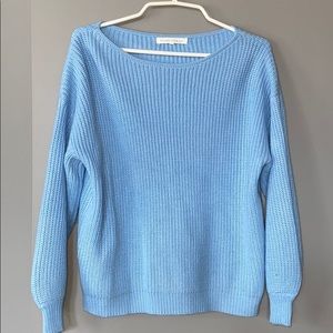 Vici Dolls blue knit sweater. Small.